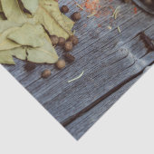 Papier Mousseline Épices de cuisine Découpage Papier Tissu (Détail)