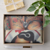 Papier Mousseline Épingle de l'infirmière tatouée (Cadeau)