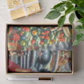 Papier Mousseline Épingle de Noël Vintage (Cadeau)