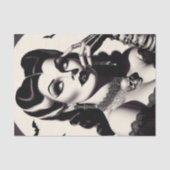 Papier Mousseline Épingle Goth vintage (Recto)