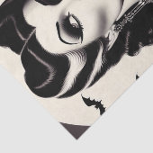 Papier Mousseline Épingle Goth vintage (Détail)