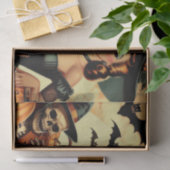 Papier Mousseline Épingle vintage d'Halloween (Cadeau)