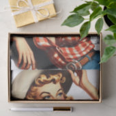 Papier Mousseline Épinglette vintage (Cadeau)