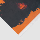 Papier Mousseline Épouse de Frankenstein Découpage papier de tissus (Détail)