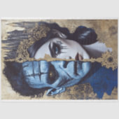 Papier Mousseline Épouse de Frankenstein Découpage papier de tissus (Recto)