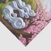 Papier Mousseline "Equations in Bloom" - Un portrait numérique (Détail)