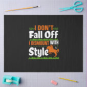 Papier Mousseline Equestrian I Do Not (Artisanat)