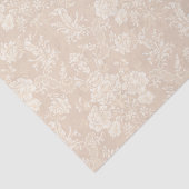 Papier Mousseline Équipe romaine de Floral Damask (Détail)