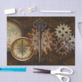 Papier Mousseline Équipements Steampunk sur la conception géométriqu (Artisanat)