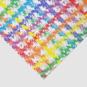 Papier Mousseline Éraflure d'arc-en-ciel (Détail)