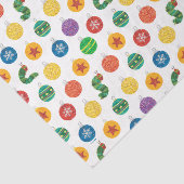 Papier Mousseline Eric Carle | Caterpillar Motif de Noël (Détail)