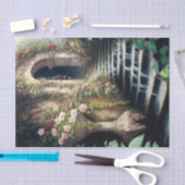 Papier Mousseline Escaliers de cascade (Artisanat)