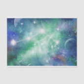 Papier Mousseline espace et constellation (Recto)