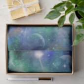Papier Mousseline espace et constellation (Cadeau)