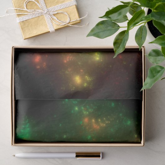 Papier Mousseline Espace vert (Cadeau)