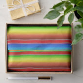 Papier Mousseline Espagnol traditionnel couvrant mexicain vibrant (Cadeau)