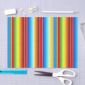 Papier Mousseline Espagnol traditionnel couvrant mexicain vibrant (Artisanat)