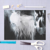 Papier Mousseline Esprit de cheval (Artisanat)