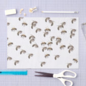 Papier Mousseline Essaim d'abeilles miel (Artisanat)