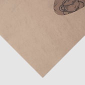 Papier Mousseline Essence de café chaleureuse (Détail)