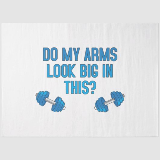 Papier Mousseline Est-Ce Que Mes Bras Ont L'Air Gros ? (Recto)