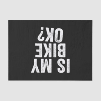 Papier Mousseline Est Mon Vélo Ok Amusant Moto Dirt Vélo