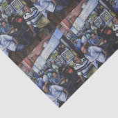 Papier Mousseline Et... Elle a épousé le Mailman (Détail)