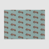 Papier Mousseline Étalon de rodéo sauvage (Recto)