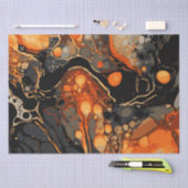 Papier Mousseline Etanche en marbre d'Halloween 8 (Artisanat)