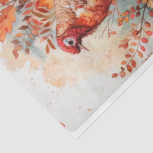 Papier Mousseline Etanche Thanksgiving (Détail)