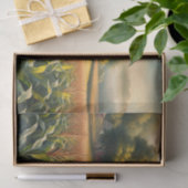 Papier Mousseline Etanchéité rustique de la grange et du champ de ma (Cadeau)