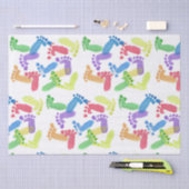 Papier Mousseline Étapes bébé, Pieds bébé, Empreintes bébé dans les  (Artisanat)