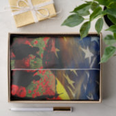 Papier Mousseline États-Unis en honneur (Cadeau)