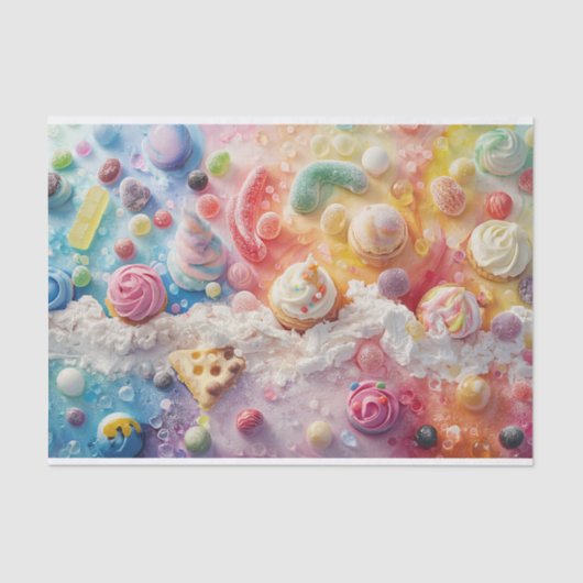 Papier Mousseline Été doux (Recto)