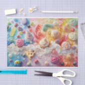 Papier Mousseline Été doux (Artisanat)