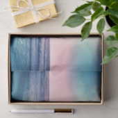 Papier Mousseline Eté Mer coucher de soleil Plage tropicale Photo (Cadeau)