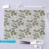 Papier Mousseline Été Périwinkel Fleur Plutôt Élégant Floral (Artisanat)