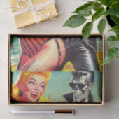 Papier Mousseline Été rocheux (Cadeau)