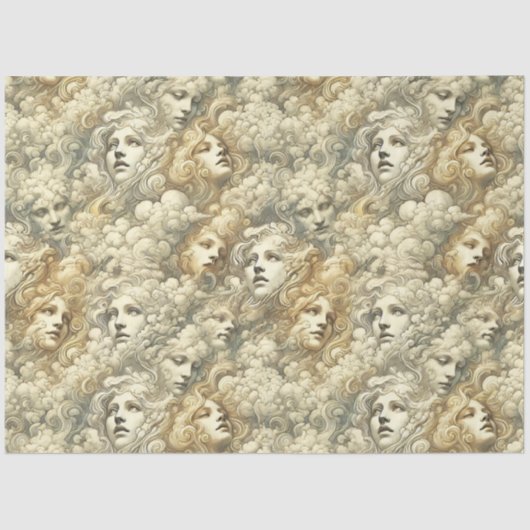 Papier Mousseline Ethereal Drift – Gothic Victorian (Recto)