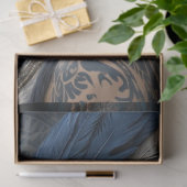 Papier Mousseline Ethereal Native girl with headdress  (Cadeau)