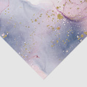 Papier Mousseline Ethereal Periwinkle Rose & Gold Inky Imaginaire Pa (Détail)