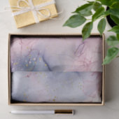 Papier Mousseline Ethereal Periwinkle Rose & Gold Inky Imaginaire Pa (Cadeau)