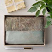 Papier Mousseline Ethérée, terrain de graminées Pampas, effet média  (Cadeau)