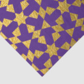 Papier Mousseline Ethnic Marocain Motif géométrique (Détail)