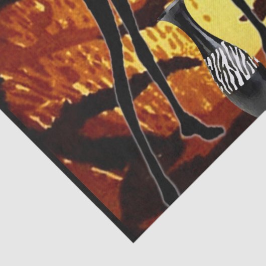 Papier Mousseline Ethnique (Détail)