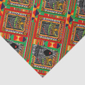 Papier Mousseline Ethnique (Détail)