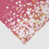 Papier Mousseline Étincelle en or rose blanc (Détail)