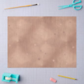 Papier Mousseline Étincelle rose d'or (Artisanat)