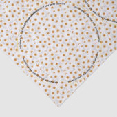 Papier Mousseline Étiquette de la carène de mason Jar (Détail)