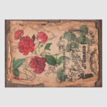 Étiquette vintage et illustrations Chic Shabby